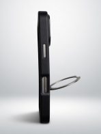Carbon Fibre Texture Protective Cover for iPhone 17 Pro, with Magnetic Ring Kickstand, Slim Profile, Drop Protection - Image 4