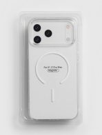 Clear Magnetic Case compatible with iPhone 17 Pro Max, Transparent Cover with Safe Ring