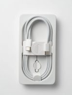 USB-C to USB-C Braided Fast Charging Cable, 60W, 1M, compatible with iPhone 16 Pro Max, White