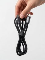 BMON DATA  CABLE USB-C (1M) Cable USB C 120W 1 Meter BMON Braided Nylon Fast Charge PD 3.1 Type C to Type C - Image 2