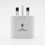 25W Super Fast Charging USB-C Power Adapter (UK Plug) Fast Charging Wall Adapter Duo, Low Standby Power