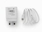 45W Dual USB-C Charger UK Plug -PD Fast Charging Wall Adapter Duo, Low Standby Power, Includes USB-C Cable