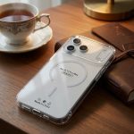 I PHONE 17 PRO MAX Clear Magnetic Case compatible, Transparent Cover with Safe Ring