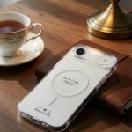 I PHONE 17 AIR Clear Magnetic Case compatible, Transparent Cover with Safe Ring
